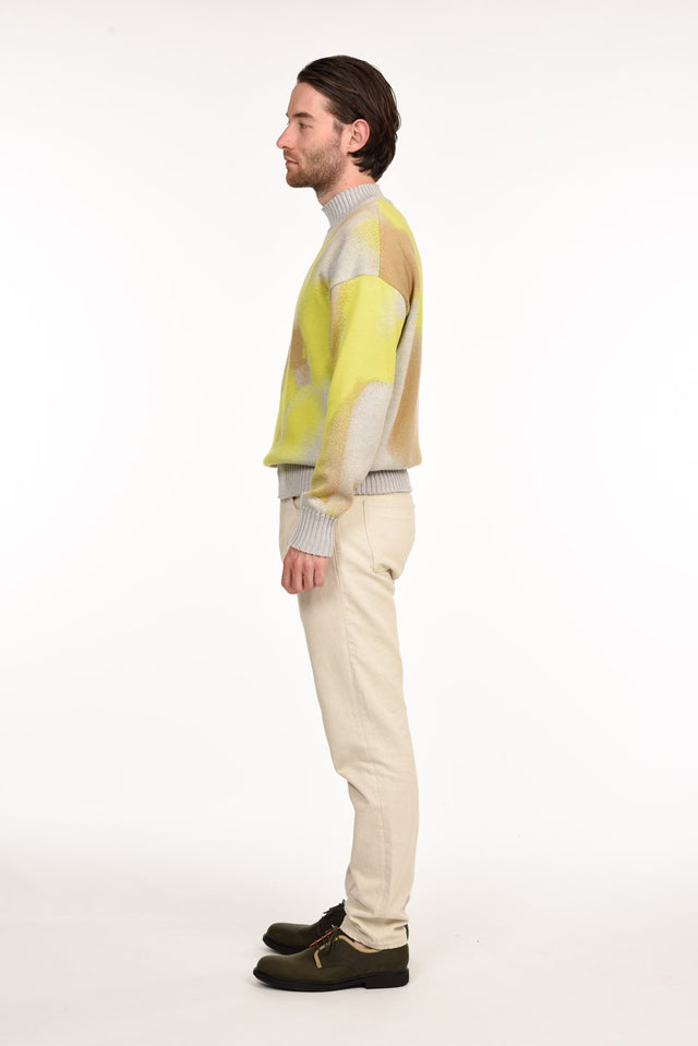 Johann Pullover - Farbverlauf Gelb
