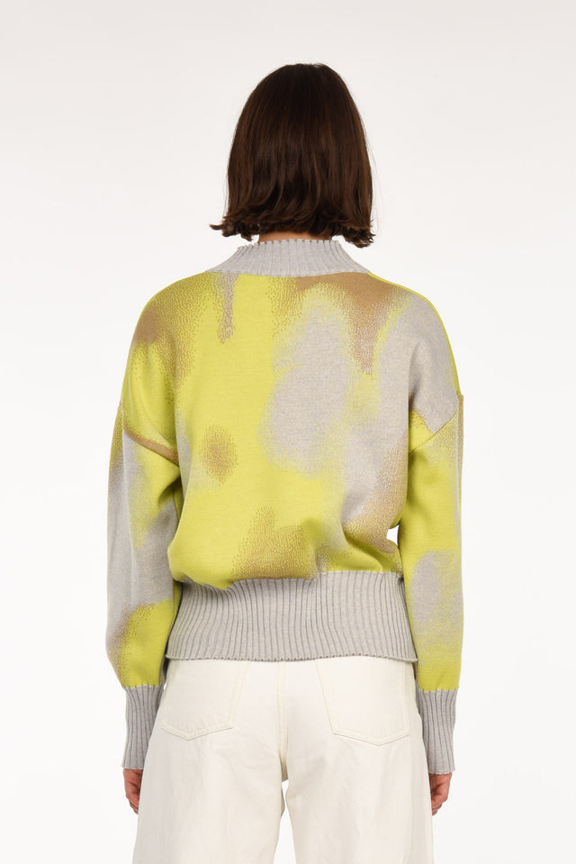 Wanda-Pullover – Gradient Yellow