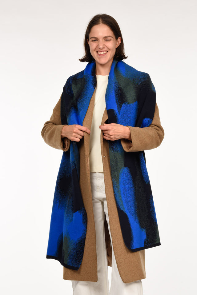 Toni-Schal – Gradient Blue