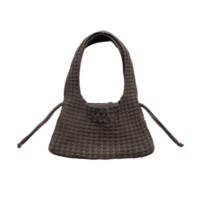 Alma Bag Small - olive green / checks