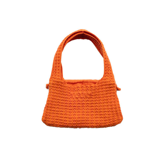 Alma Bag Small - orange / checks