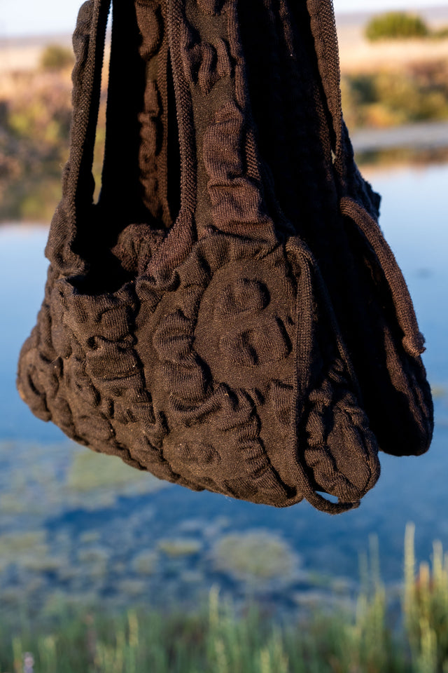 Alma Bag Small - black / lotre