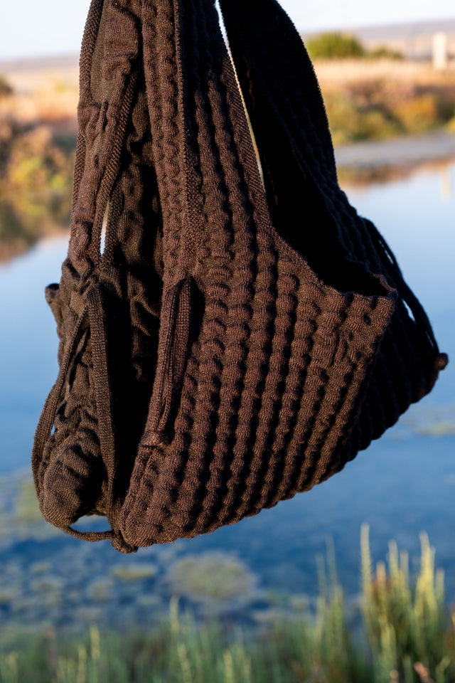 Alma Bag Small - black / checks