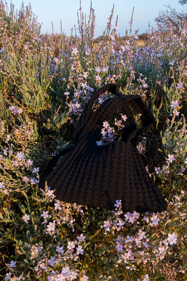 Alma Bag Small - black / checks