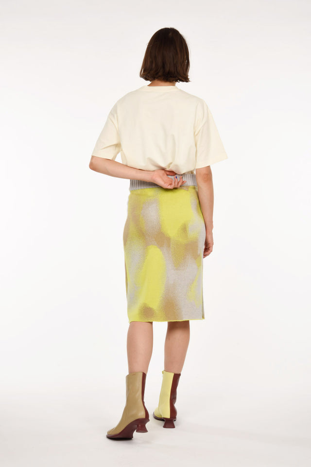 Tilla Skirt - Gradient Yellow