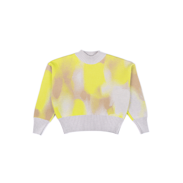 Wanda-Pullover – Gradient Yellow