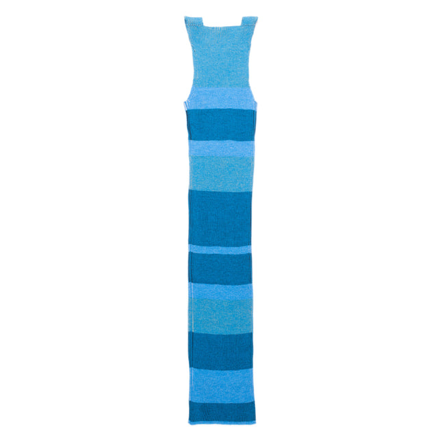 Maia Rib Dress - Blue