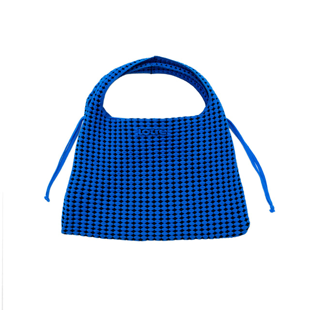 Alma Tasche Groß - Schwarz & Blau / Karo