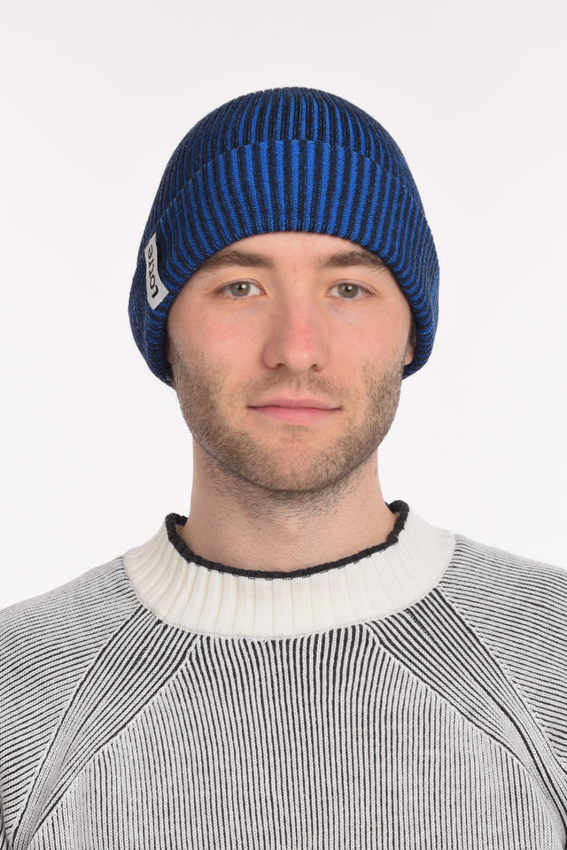 Fritzi Beanie - Electric & Dark Blue