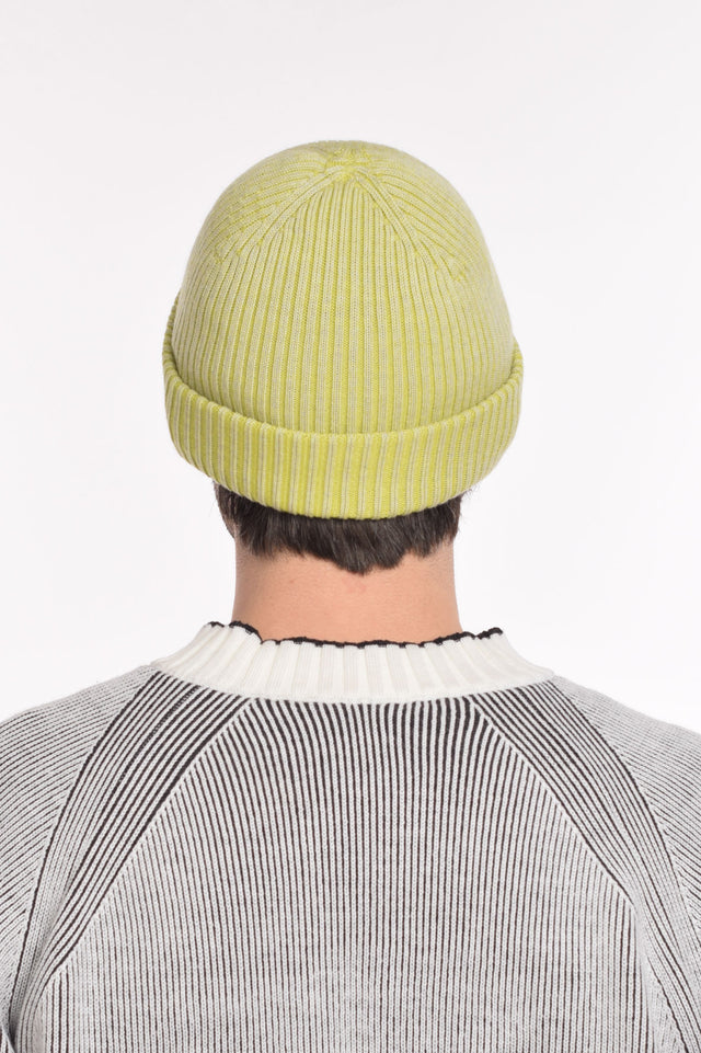 Fritzi Beanie - Light Grey & Yellow Plated