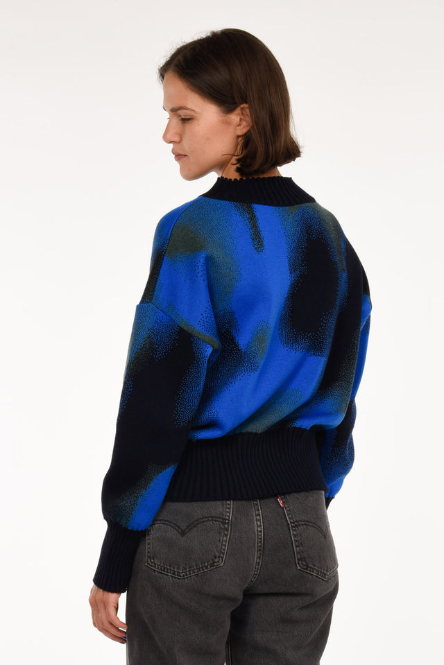 Wanda Sweater - Gradient Blue