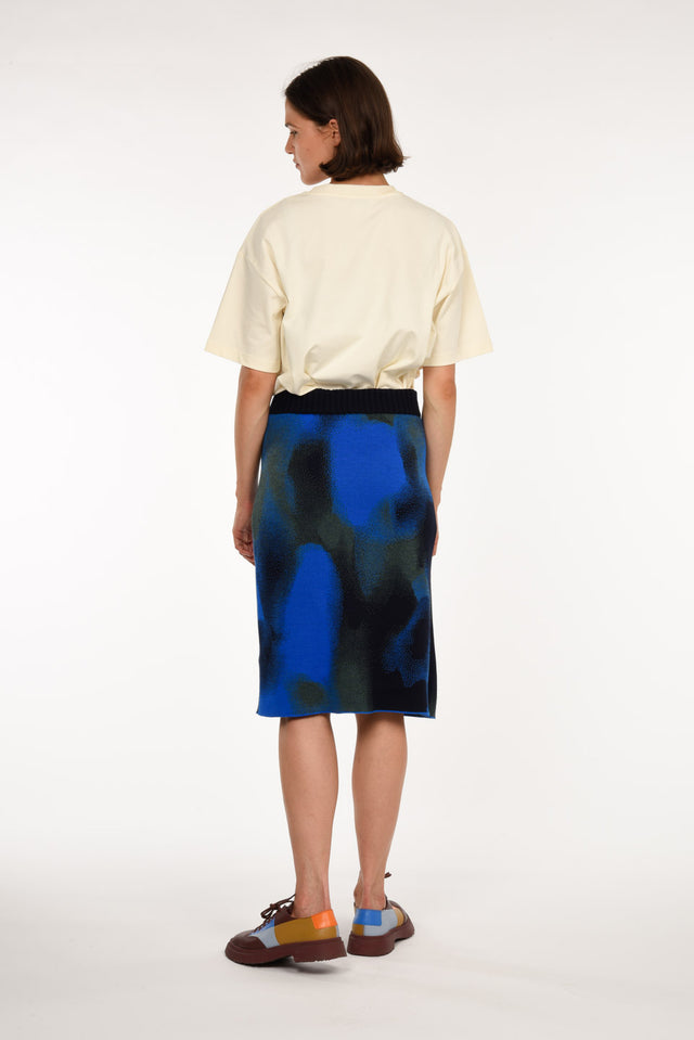 Tilla Skirt - Gradient Blue